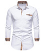 Fashion Design Long Sleeve Men's Slim Formal Casual Business Dress Shirts