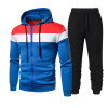 Men's Sports Plus Size Hoodies Set Casual Jogger Tracksuit 2 Piece Suit C14358