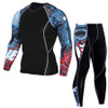 Men Outfit Workout Training Clothes Workout Jogging Sportswear Set