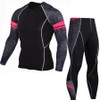 Men Outfit Workout Training Clothes Workout Jogging Sportswear Set