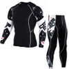 Men Outfit Workout Training Clothes Workout Jogging Sportswear Set