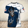 NFL Custom Sublimation T Shirts for Men's Free Casual Dobby Offer Short Sleeve