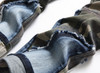 Men's Jeans Slim Straight Locomotive Camouflage Zipper Large Size Trousers