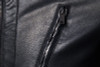PU Leather Slim Fit Men's Biker Faux Brand Zipper Smart Motorcycle Coat Jacket