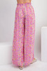 Floral Print Gauze Palazzo Pants-43353