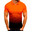 Golf Polo Men's Shirt Short Sleeve Polo Shirt Contrast Streetwear Casual Fashion