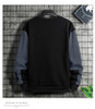 YiXin Oversize Pull Over Men's Fashion Patchwork O-Neck Stylish