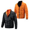 Plus Size Men's Jacket Casual Thin Baseball Uniform Workwear Jacket Clothing