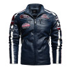 High Quality Biker Customized Fashion Stylish Motorbike Men's Leather Jacket