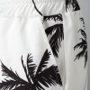 M-3XL Fashion Print Set Men's Shorts Shirt Casual Palm Tree Flower Beach Short