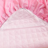 American Style 4 PCS Eco-Friendly Embroid Eco-Friendly Pink Lace Bedding Set