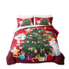 Christmas Gift Bedding With Pillow Case Bed Set Duvet Cover Set for Christmas