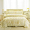 American style Organic Cotton White Lace Princess Bed Spreads