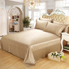 Lovely Silk Bed Sheet Fitted Sheet Duvet Cover 4PCS Bedding Set