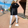 Sweatsuits 2 Sets Women's Zipper Long Hoodies and Pant Tracksuit Jogging Suits