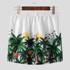 New Printed Men's Hawaiian Short Sleeve Shirt & Shorts Streetwear 2-Pieces Set