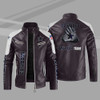 Cowboys American Football Team Custom Zipper Leather Motor Cycle Men's Jackets