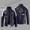Cowboys American Football Team Custom Zipper Leather Motor Cycle Men's Jackets