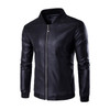 Men's Jacket Custom Zips And Belt Fashion Leather Motorcycle Jackets