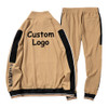 New Tracksuit Men's 2-Piece Sweatshirts Sweatpants Sweatsuit Sets Bomber Jackets