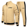 New Tracksuit Men's 2-Piece Sweatshirts Sweatpants Sweatsuit Sets Bomber Jackets