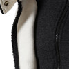 Men's Thick Hoodie Casual Windbreaker Jacket Long Sleeve Men's Fall Coat Casual