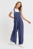 Adjustable Strap Overall Wide Leg Jumpsuit-44450 Adjustable Strap Overall Wide Leg Jumpsuit-44450