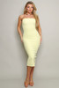 Knit Tube Midi Dress-43965