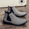 Men Fashion Outdoor Formal Ankle Shoe Bootie British Anti-Slippery Casual Boots