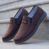 Comfortable Cloth Upper Men's Lightweight Flat Driving Travel Casual Shoes