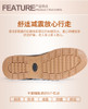 Comfortable Cloth Upper Men's Lightweight Flat Driving Travel Casual Shoes
