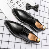 Men's Business Shoes Leather Dress Shoes Italian Oxfords Comfortable Wear