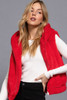 Hoodie Faux Fur Vest -44745