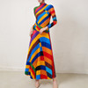 Women's Casual Long Pleated Skirt Sets for Various Plus Size Womens Skirts Set