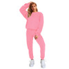 Custom Logo New Sweatshirt With Sweatpants 2 Piece Sets Loungewear For Women.
