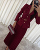 Fashion Women Long Sleeve New Solid Color Lapel Blazer Pressed Skirt 2 Piece Set