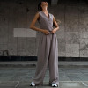 Women's Casual Suit Sexy Fashion Vest Tank Top Leg Trousers Pants Two Piece Set