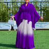 Design Fall African Outfits for Women's Sleeve Top and Skirt Two Piece Set