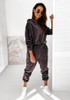 Women's Sweat Suits Hoodie Long Sleeve Pants Jogger Set Tracksuits Two Piece Set