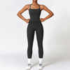 Custom High Quality Workout Sports Tank Top Leggings 2 Piece Women's Yoga Set