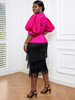 African Clothing Blouses Elegant Women Ladies Women's 2 Pieces Sets