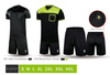 Men's Soccer Referee Jerseys Sets Professional Football Uniform Custom Tracksuit