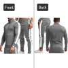 OEM&ODM Jogging Custom Sweat Absorbing Men's Fitted GYM Sports Tracksuit
