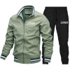 Jogging Suit Custom Logo Casual Sportswear Gym Sweat Suits Tracksuit for Men