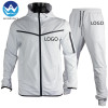 Tracksuit Sets Men's Casual Fleece Pants 2PCS Long Sleeve Suit Hoodies Sports