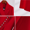 Ladies Spring Autumn Women Office Button Elegant Business Women Suits