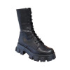 New Quality Lace Up Chelsea Boots Women Fashion Platform Martin Boots Plus Shoes