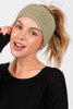 Fuzzy Cable Knit Headband-48375