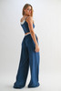 Drawstring Lounge Pants & Crop Top Set-48404