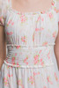 Short Sleeve Floral Maxi Dress-48406